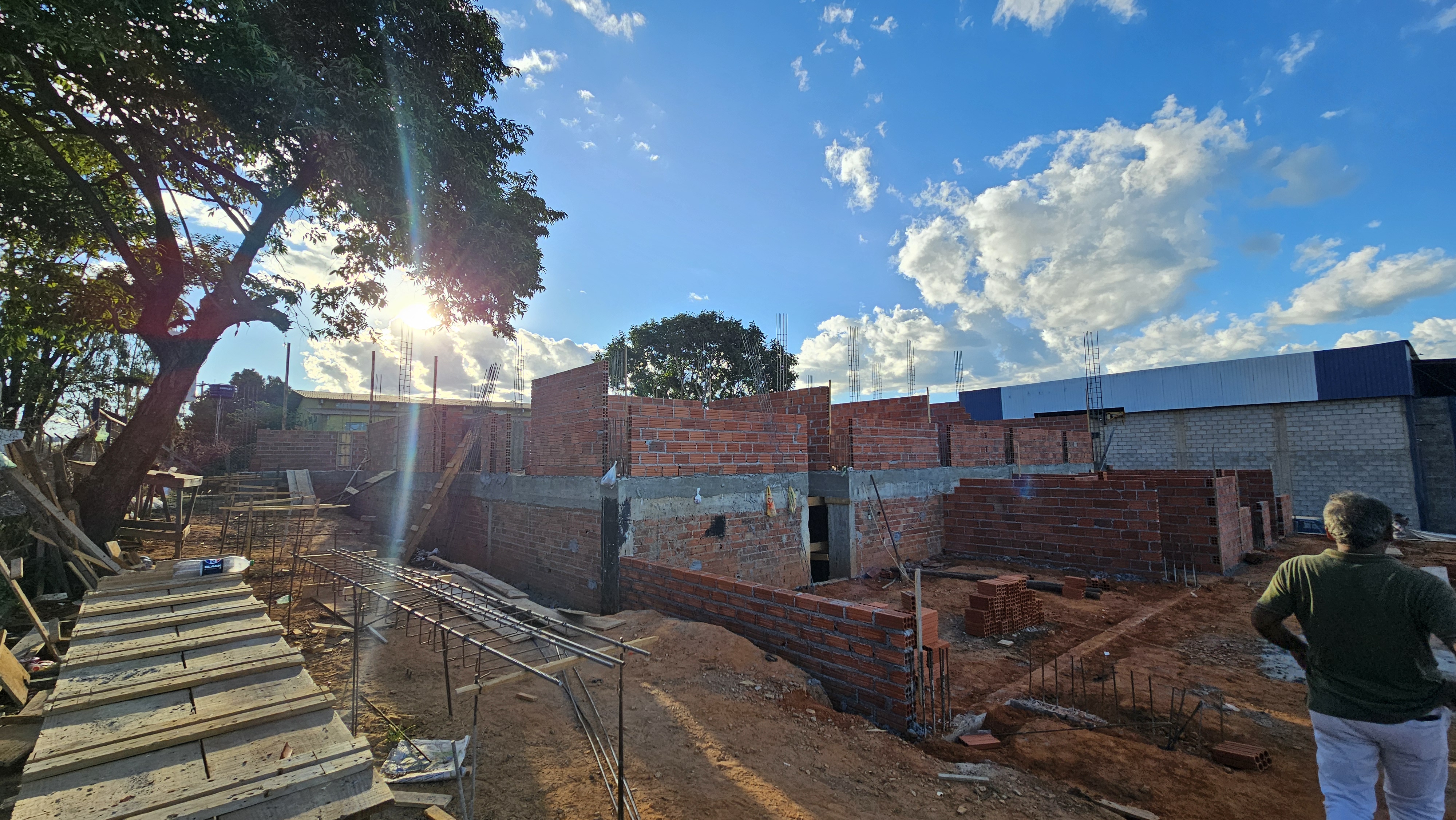 Equipe Andrade Engenharia em Obra